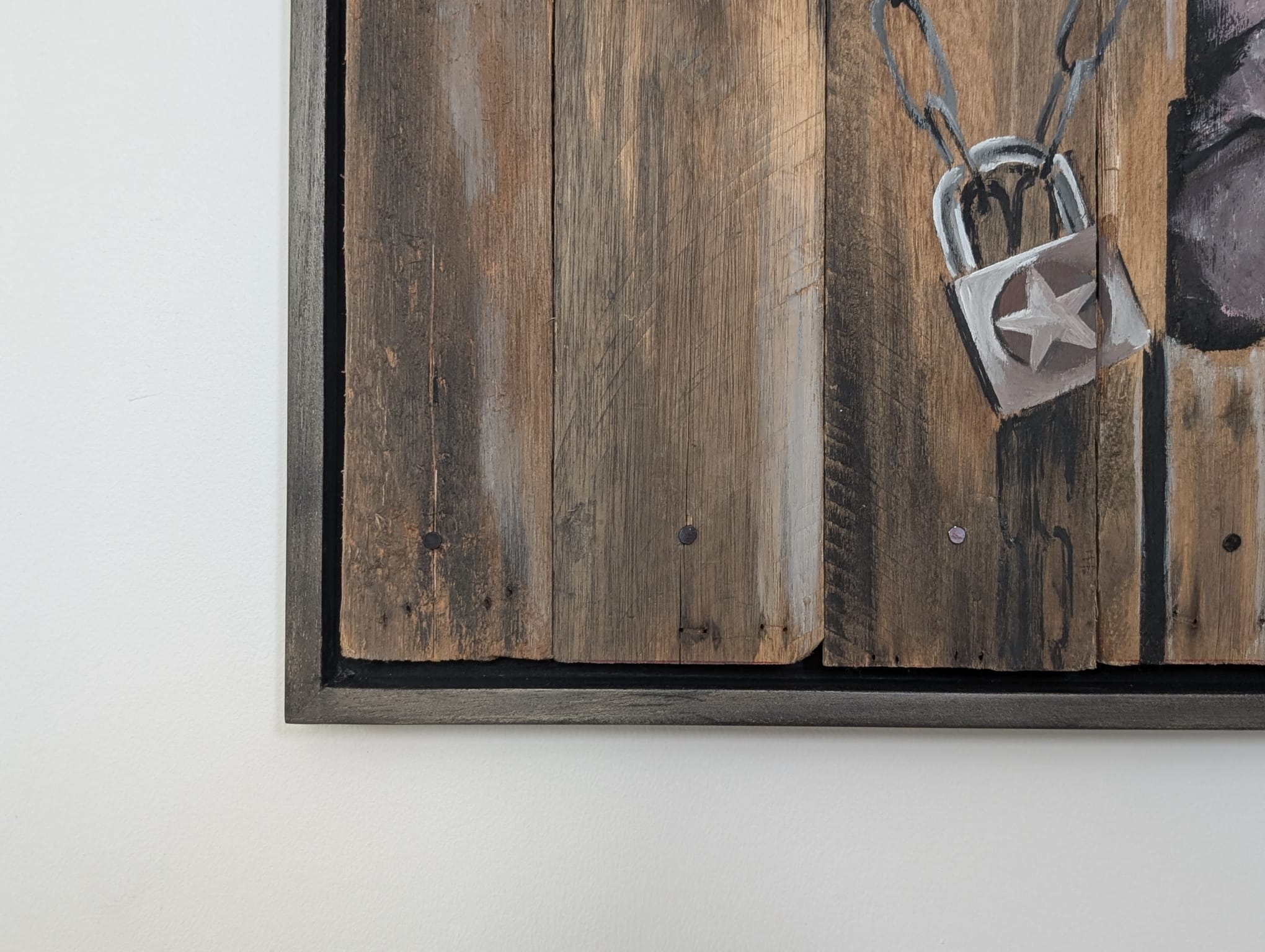 Custom framing project with special mountboard treatment